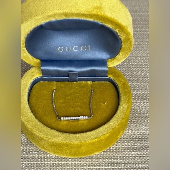 GUCCI “Link to love” necklace with diamonds - Picture 6 of 12
